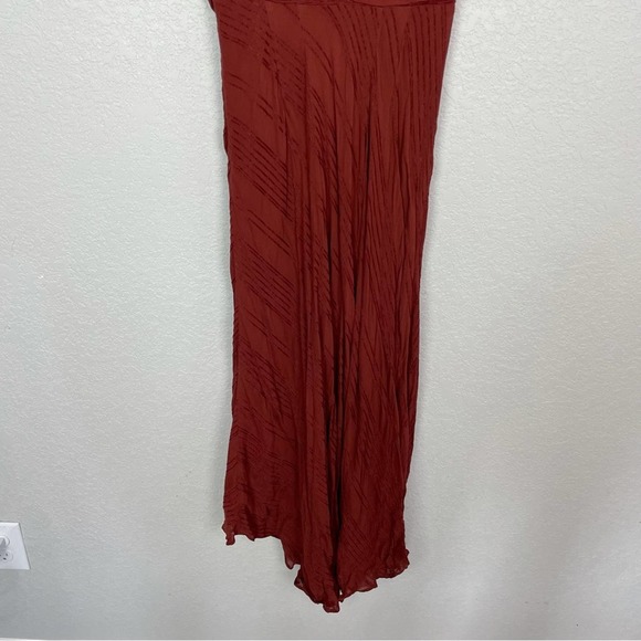 MOULINETTE SOEURS FOR ANTHROPOLOGIE Rusty Red Dress with Belt Size 0 - Picture 12 of 12